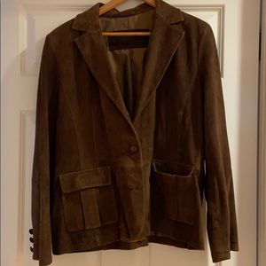 Brown Suede Jacket